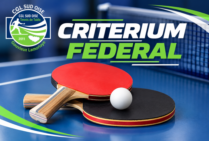 Critérium Fédéral T1 10 et 11 Octobre